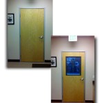 Door that has been fixed by commercial door service in San Fernando Valley
